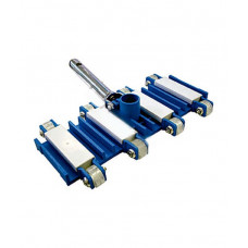 Barredora flexible para alberca con mango de aluminio