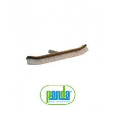 Cepillo curvo de 18" con cerdas de nylon y acero inoxidable